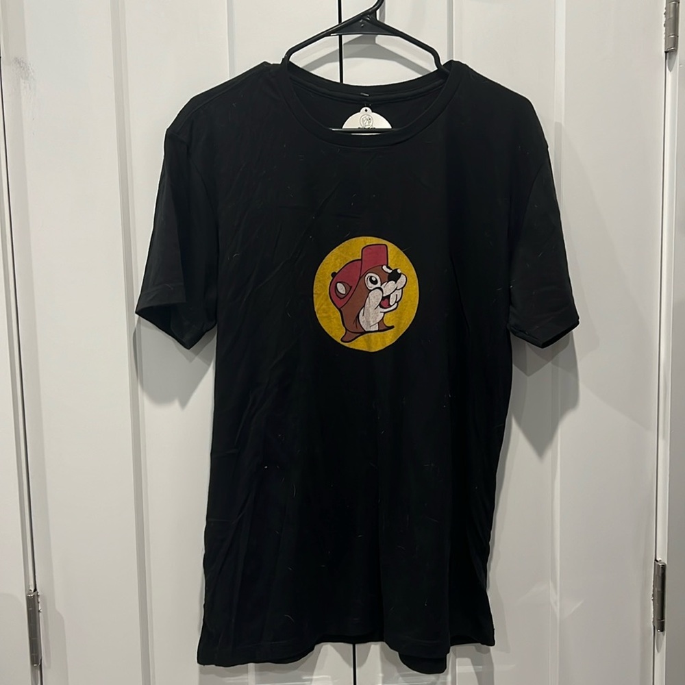 Bucees Black Tee. Never Worn. XL